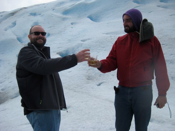 Brindisi on the rocks