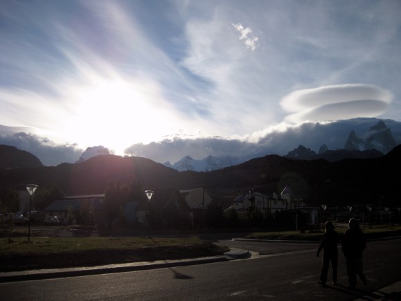 U.F.O. over Fitz Roy